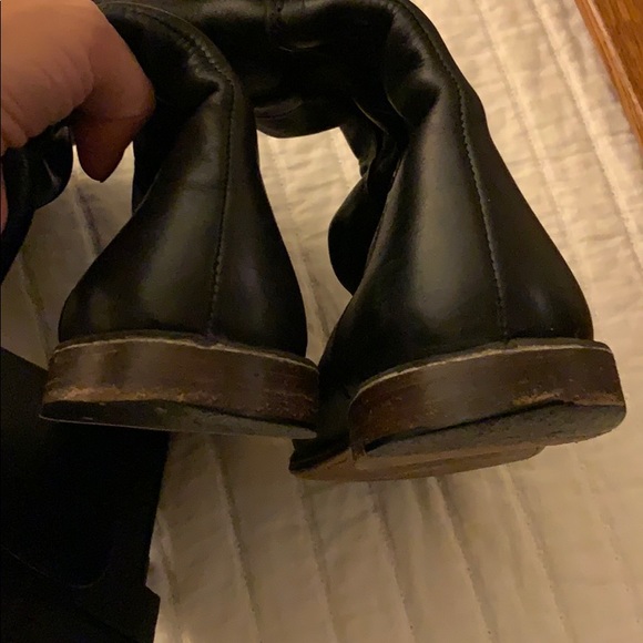 Frye Paige Tall Riding Boots in Black EUC - size 8 - Picture 4 of 7